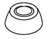 Kohler K-75506-AU Polished Gold Escutcheon Assembly