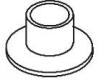 Kohler 78641-G Part - Brushed Chrome Escutcheon- Bath