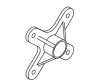 Kohler 22092-RP Part - Rough Plate Wall Flange