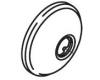 Kohler 1045907-CP Part - Polished Chrome Flange- Shower Arm Kohler 1045907-CP Part - Polished Chrome Flange- Shower Arm