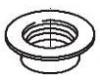Kohler K-57408-AU Polished Gold Flange- Lav Drain Kohler K-57408-AU Polished Gold Flange- Lav Drain