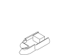 Kohler 90877 Part - Gasket- Wall Jamb- Shower