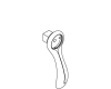 Kohler 77809-BRZ Part - Handle- Bath Kohler 77809-BRZ Part - Handle- Bath