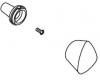 Kohler 1007974-0 Part - White Handle Service Kit- Euro