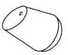 Kohler 57738-CP Part - Polished Chrome Handle- Cold Kohler 57738-CP Part - Polished Chrome Handle- Cold