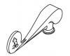 Kohler 77559-A-CP Part - Polished Chrome Handle- Mickeys Shadow Kohler 77559-A-CP Part - Polished Chrome Handle- Mickeys Shadow