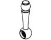 Kohler 85531-BX Part - Vibrant Brazen Bronze Handle- Traditional Kohler 85531-BX Part - Vibrant Brazen Bronze Handle- Traditional