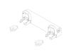 Kohler 1122712-0 Part - White Pb Hinge Kit