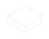 Kohler 42728-47 Part - Almond Insert- Ceramic Sm.