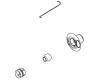 Kohler 1015255-6 Part - Skylight Jet Trim Kit Kohler 1015255-6 Part - Skylight Jet Trim Kit