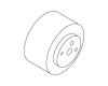 Kohler 79593-SN Part - Polished Nickel Knob-Mastershower Lever Kohler 79593-SN Part - Polished Nickel Knob-Mastershower Lever