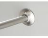 Kohler Transitional K-9350-BS Brushed Stainless Expanse Curved Shower Rod - Transitional Design