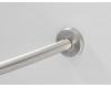 Kohler Contemporary K-9351-S Polished Stainless Expanse Curved Shower Rod - Contemporary Design
