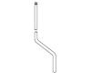 Kohler K-41315-BN Brushed Nickel Lift Rod- Pop-Up Drain