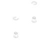 Kohler 1113581 Part - Tank Mounting Kit Kohler 1113581 Part - Tank Mounting Kit
