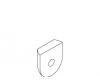 Kohler K10690.02 Part - M05-03 Modified Nut Plate - Kohler Grey Kohler K10690.02 Part - M05-03 Modified Nut Plate - Kohler Grey