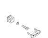 Kohler 79632-BN Part - Brushed Nickel Plug Button & Screw Kit Kohler 79632-BN Part - Brushed Nickel Plug Button & Screw Kit
