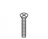 Kohler 42667-S Part - Buffed Stainless Screw- 6-32 New Orleans Blue X 1.75 Fh