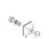 Kohler 1045299-BL Part - Matte Black Wall Mount Handshower Holder Kohler 1045299-BL Part - Matte Black Wall Mount Handshower Holder