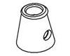 Kohler K-29544-G Brushed Chrome Shower Head Body & Guide Kohler K-29544-G Brushed Chrome Shower Head Body & Guide