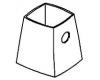 Kohler K-29732-BG Brushed Gold Shower Head Shroud Kohler K-29732-BG Brushed Gold Shower Head Shroud