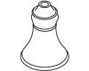 Kohler 76755-G Part - Brushed Chrome Skirt- Handle Kohler 76755-G Part - Brushed Chrome Skirt- Handle