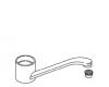 Kohler 1024593-G Part - Brushed Chrome Corialais Spout Kit 8.5"