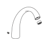 Kohler 76094-T4 Part - Polished Chrome/Teflon Black Cp/Teflon Black Spout Kit Kohler 76094-T4 Part - Polished Chrome/Teflon Black Cp/Teflon Black Spout Kit