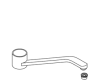 Kohler 76738-VF Part - Spout Kit- Flume Kohler 76738-VF Part - Spout Kit- Flume