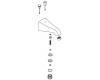 Kohler 1021950-BRZ Part - Spout Kit- Div Kohler 1021950-BRZ Part - Spout Kit- Div