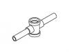 Kohler 38708 Part - Cross Conn & Supply Tube