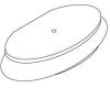 Kohler 83834-47 Part - Almond Cover- Toilet Tank