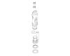 Kohler 1113582-CP Part - Polished Chrome Flush Valve Kit Kohler 1113582-CP Part - Polished Chrome Flush Valve Kit