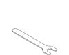 Kohler 91230 Part - Wrench- 7/16