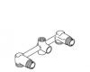 Kohler 70492 Part - 3 Valve Bath Yoke