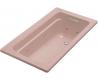 Kohler Archer K-1122-45 Wild Rose 5' Whirlpool Bath Tub with Comfort Depth Design