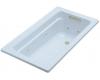 Kohler Archer K-1122-6 Skylight 5' Whirlpool Bath Tub with Comfort Depth Design