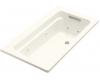Kohler Archer K-1122-96 Biscuit 5' Whirlpool Bath Tub with Comfort Depth Design
