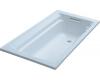 Kohler Archer K-1122-G-6 Skylight BubbleMassage 5' Bath Tub with Comfort Depth Design