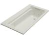 Kohler Archer K-1124-95 Ice Grey 6' Whirlpool Bath Tub with Comfort Depth Design