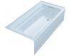 Kohler Archer K-1124-HR-6 Skylight 6' Whirlpool Bath Tub with Comfort Depth Design, Integral Apron, Right-Hand Drain and Heat