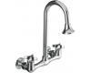 Kohler Triton K-7319-3-BN Vibrant Brushed Nickel Utility Sink Faucet with Cross Handles