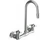 Kohler Triton K-7320-3-BN Vibrant Brushed Nickel Utility Sink Faucet with Cross Handles