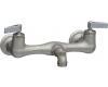 Kohler Knoxford K-8924-RP Rough Plate Service Sink Faucet with 2" Spout Reach and Lever Handles