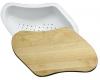 Kohler K-3292-47 Almond Cutting Board & Colander Set Fits 9-1/4" x 15-3/8" Basin