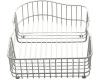 Kohler Hartland K-6603L-0 White Coated Wire Rinse Basket