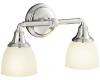 Kohler Devonshire K-10571-CP Polished Chrome Double Wall Sconce