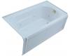 Kohler Portrait K-1109-HR-6 Skylight 5' Whirlpool Bath Tub with Integral Apron, Heater and Right-Hand Drain