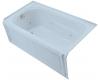 Kohler Portrait K-1109-LA-6 Skylight 5' Whirlpool Bath Tub with Integral Apron and Left-Hand Drain