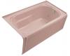 Kohler Portrait K-1109-RA-45 Wild Rose 5' Whirlpool Bath Tub with Integral Apron and Right-Hand Drain